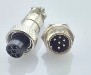 Đầu Nối GX12 6 Chân Đực-Cái GX12-6P